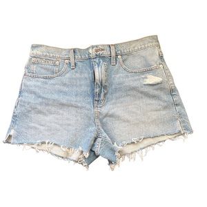 Madewell Relaxed Denim Shorts Size 29